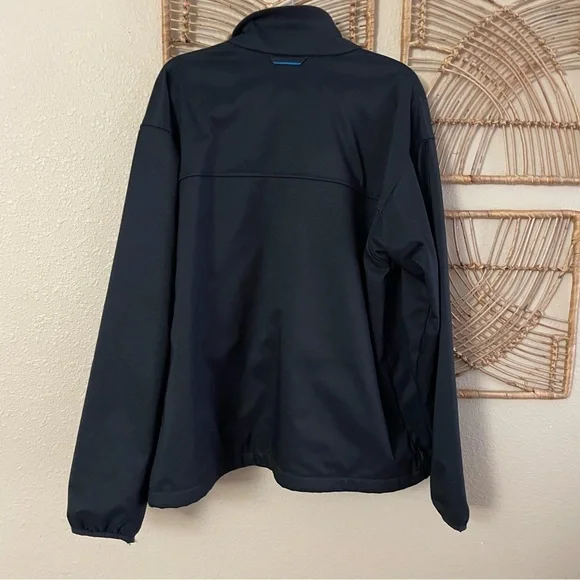 Columbia Jacket Black Full Zip Comfort Performance Active B30  Men's Sz XL B30 - Picture 3 of 13